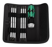 Wera Coffret d'embouts Vario RA 05073665001 – Jeu 7 pièces Vert (Import Allemagne)