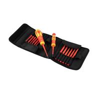 Jeu de tournevis VDE 1000 V à lames fines interchangeables, 16 pcs 1