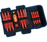 Jeu de tournevis VDE HEYTEC 18 pièces Trousse à roulettes avec boucle de ceinture