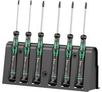 Jeu de tournevis Wera 2067/6 TORX® BO pour l'électronique et la mécanique de précision 6 pièces Tamper Resistant TORX® Profil