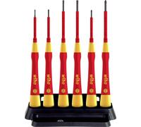 Jeu de tournevis Wiha cruciforme Phillips, vis à fente pour électricien, VDE, pour l'électronique et la mécanique de précision