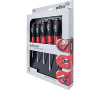 Jeu de tournevis Wiha SoftFinish® à fente/Pozidriv, 6 pces (530 ZK6)