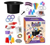 Jeu de tours magiques - Kit magique complet pour , ensemble de tours magiques amusants | Ensemble de magie éducatif, astuces de magie faciles pour , kit de magie interactif pour jeunes