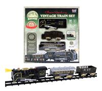 Jeu de train électrique pour | Jouets de train anciens, jouets interactifs de trains classiques, amusants entraîneurs, jouets avec lumières et sons pour , filles et garçons