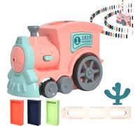 Jeu de train, jouets d'empilage automatique - Jouets de train avec lumières et musique - pour garçons et filles de 3 à 12 ans Jeu sur le sol pour Noël et anniversaire