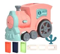 Jeu de Train pour - Jeu d'empilage Automatique avec lumières et Musique - pour garçons et Filles de 3 à 12 Ans, pour s'amuser en intérieur, sur Sol et Pendant Noël