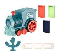 Jeu de Trains pour - Jeu d'empilage Automatique - Train de Jouet avec lumière et Musique pour garçons et Filles de 3 à 12 Ans, pour s'amuser en intérieur, sur Sol et Pendant Noël