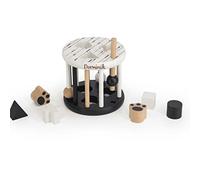 Jeu de tri - Étiquette de roue - Noir - Cadeau pour bébé - Personnalisable