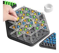 Jeu De Triangle en Chaîne Jeu D'échecs Triangulaire Jeu D'échecs en Triangle en Chaîne Échecs Triangulaires en Chaîne Jeu D'échecs en Chaîne Géométrique Jeu De Stratégie Interactif pour Enfant