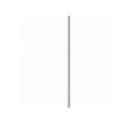 Jeu de tringles alu (2X1250 mm) LA CROISEE DS Gris alu RAL9006 B3 - DS7231-007
