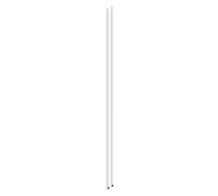 Tringle pour crémone pompier - 2500 mm - 6888 - blanc 9016 LA CROISÉE DS