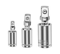 Jeu De Trois Douilles À Joint Universel Avec Amélioration De La Résistance À La Mécanisme À Cliquet Lisse Pour Diverses Clés Ensemble D'adaptateurs De Clé À Douille Universelle