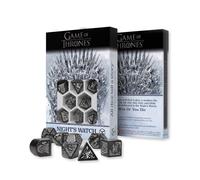Jeu De Trônes Night's Watch Ensemble De Dés Polyédriques 8pc Q-Workshop RPG DND