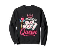 Jeu de tuiles Mexicain Train Queen Domino Player Dominos Lover Sweatshirt