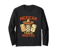 Jeu de tuiles pour Amateurs de Dominos Maître du Train Mexicain Manche Longue