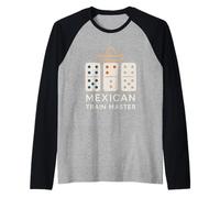 Jeu de tuiles pour Amateurs de Dominos Maître du Train Mexicain Manche Raglan