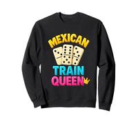 Jeu de tuiles pour Amateurs de Dominos Maître du Train Mexicain Sweatshirt