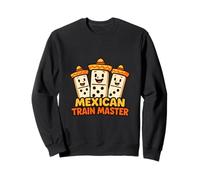 Jeu de tuiles pour Amateurs de Dominos Maître du Train Mexicain Sweatshirt