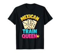 Jeu de tuiles pour Amateurs de Dominos Maître du Train Mexicain T-Shirt
