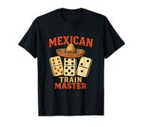 Jeu de tuiles pour Amateurs de Dominos Maître du Train Mexicain T-Shirt