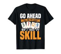 Jeu de tuiles Rummikub Player I Am Lucky King Rummikub T-Shirt