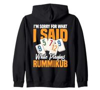 Jeu de tuiles Rummikub Player I Am Sorry King Rummikub Sweat à Capuche