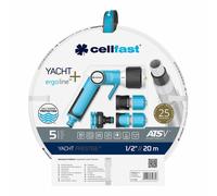 Jeu de tuyaux avec accessoires Cellfast Yacht PVC 20 m Ø 12,5 mm Extensible