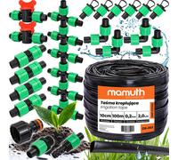 Jeu de tuyaux d'arrosage 100m 10cm 2l/h Bande d'arrosage Raccord en T
