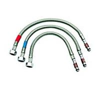 Grohe Set de flexibles de raccordement 43566 Eurodisc SE mitigeur thermostatique autofermants chrome, 43566000,