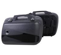 Jeu de valises latérales Junior Flash noir Enduro 30gauche/40droite