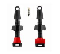 Jeu de valve tubeless en carbone Barbieri Presta Carbonaria Noir