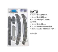 Jeu de variante V6,circuit ovale extérieur pour M1, Unitrack - KATO 20-865 - N 1