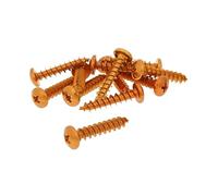 Jeu de vis 12 pièces Revêtement Orange - 6 x 30