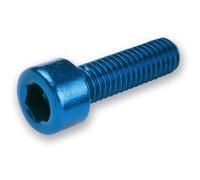 Jeu de vis 6 pans Creux Aluminium Doré - M6 x 20