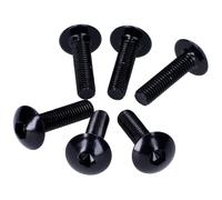 Jeu de vis 6 pièces carénage noir - M5x20