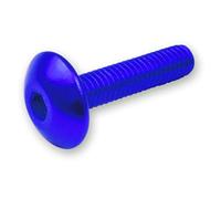 Jeu de vis 6 pièces Revêtement Bleu - M6 x 20