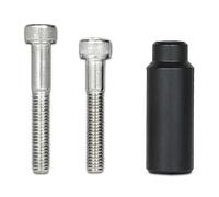 Jeu de Vis Adaptateur X-Guard M6 Noir Noir