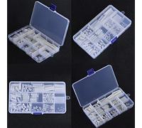 Jeu de Vis de Bricolage, Boîte Transparente Vis Portables Pratiques, pour Le Montage de Circuits Imprimés Bureau Maison Débutant
