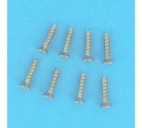 Jeu de vis de bride de bonde de fond x8