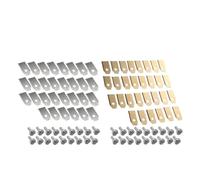 Jeu De Vis De Lame De Tondeuse À Gazon for Coupe-herbe, Substitut En Acier Inoxydable, Compatible for Husqvarna, 220AC, 230ACX, Compatible for Yarda, R130L, R16OLI, R165, R180(60Pcs mix)
