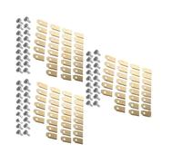 Jeu De Vis De Lame De Tondeuse À Gazon for Coupe-herbe, Substitut En Acier Inoxydable, Compatible for Husqvarna, 220AC, 230ACX, Compatible for Yarda, R130L, R16OLI, R165, R180(90Pcs Gold)