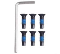 Jeu de vis en acier inoxydable avec clé pour scooter Ninebot ES4 Max - Mât frontal - Matériel de montage et de réparation