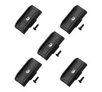 Jeu de vis porte-embouts magnétiques pour perceuse sans fil XR 10,8 V 14,4 V 18 V pour clé à percussion, adaptateur à changement rapide en plastique avec vis de fixation, noir