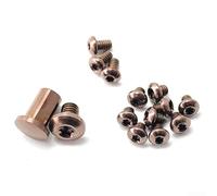 Jeu de vis porte-outils, 535 pièces, kit d'accessoires pour machine CNC pour installation de fixation d'équipement d'atelier, fixation de matériel d'usinage d'ingénierie (or rose)