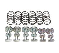 Jeu de vis pour couvercle latéral - Revêtement compatible avec Piaggio Ciao Bravo Vespa