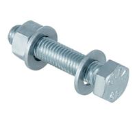 Jeu de vis pour raccord à bride en acier galvanisé 10x50 Geberit Universal 91065