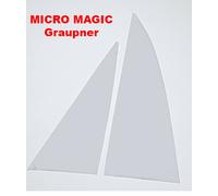 Jeu de VOILES tuning MM Micro Magic 2014.5 Graupner