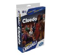 Hasbro Jeu Cluedo Compact – Portable, 3–6 joueurs, Jeu de voyage pour enfants