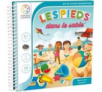 Smart Games Jeu de voyage magnétique Les pieds dans le sable Multicolore G