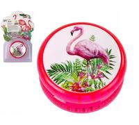 Jeu de yo-yo avec flamant rose. Un jouet indémodable Yoyo